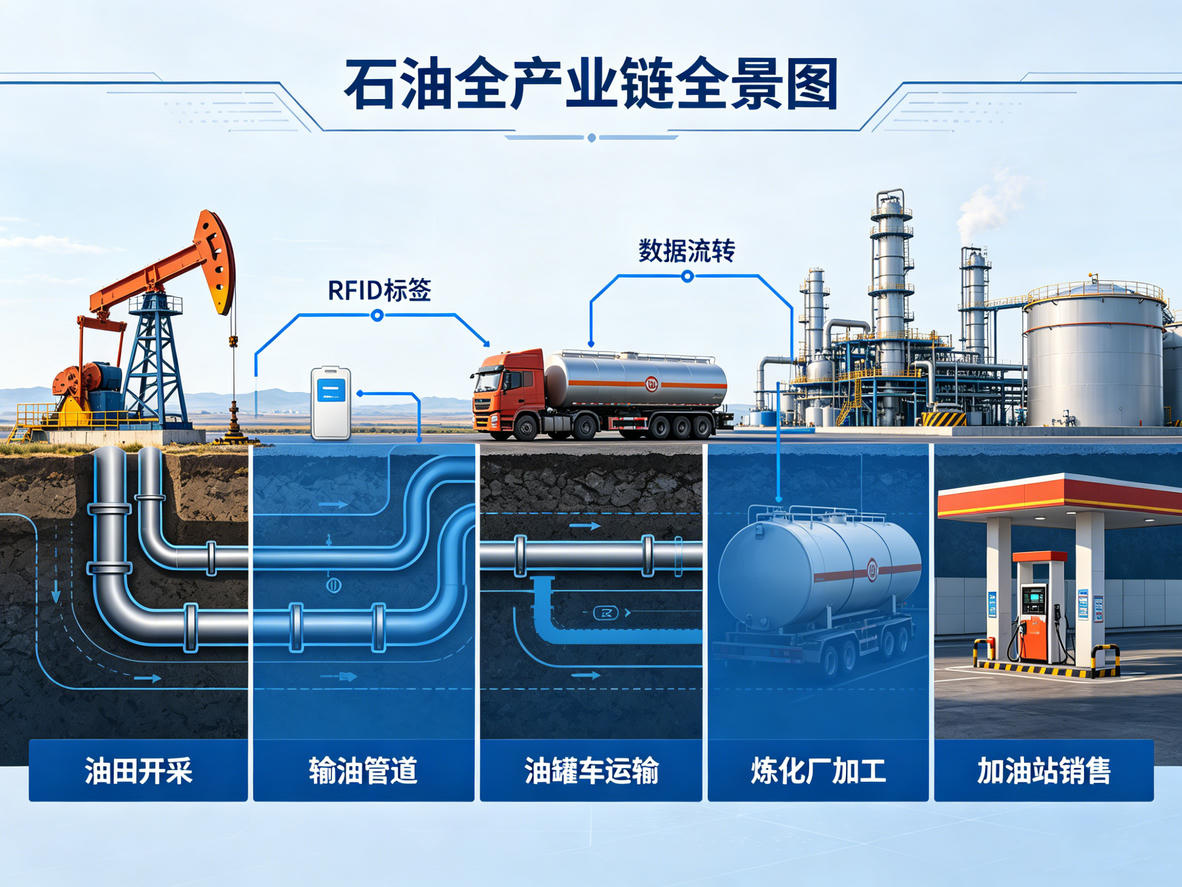 RFID全鏈路追溯，筑牢石油供應(yīng)鏈安全防線